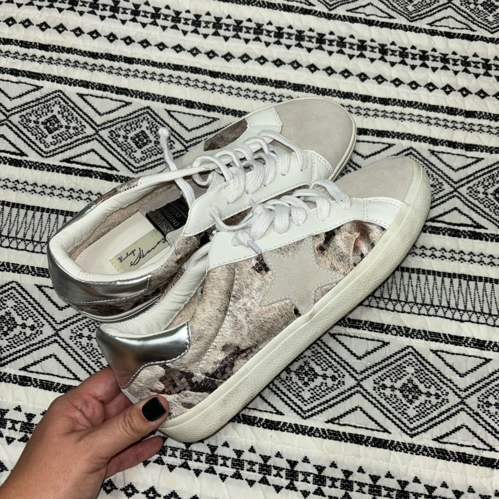Vintage Havana Women’s Sneakers | Sz 10 | Neutral Snake Print